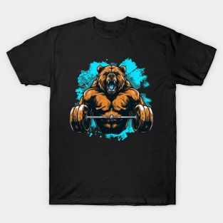 bear at gym T-Shirt